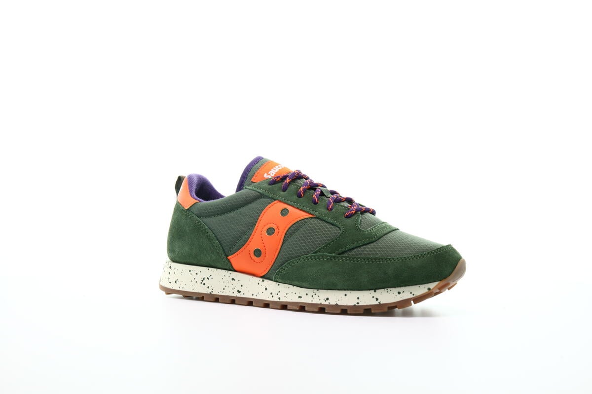 Saucony green and store orange